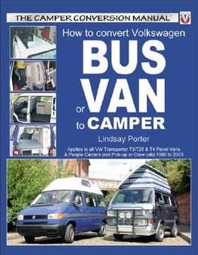 portada how to convert volkswagen bus or van to camper (en Inglés)