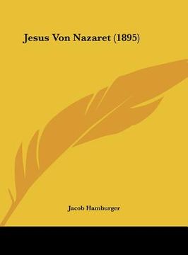 portada Jesus Von Nazaret (1895) (in German)