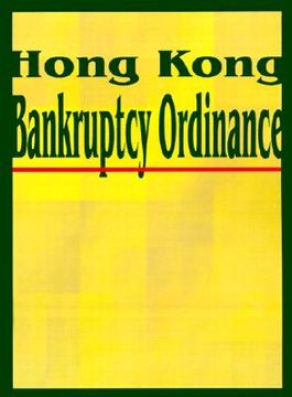 portada hong kong bankruptcy ordinance (en Inglés)
