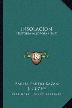 portada Insolacion: Historia Amorosa (1889) (in Spanish)