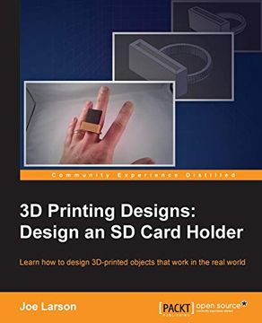 portada 3d Printing Designs: Design an sd Card Holder (in English)