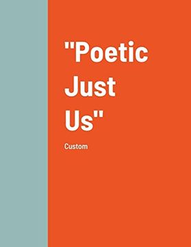 portada "Poetic Just us" (en Inglés)