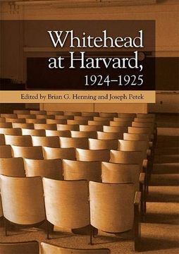 portada Henning, b: Whitehead at Harvard, 1924-1925 (en Inglés)