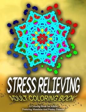 portada STRESS RELIEVING ADULT COLORING BOOK - Vol.1: relaxation coloring books for adults (in English)