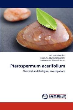 portada pterospermum acerifolium (en Inglés)