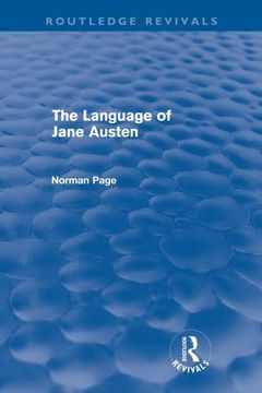 portada The Language of Jane Austen (Routledge Revivals)