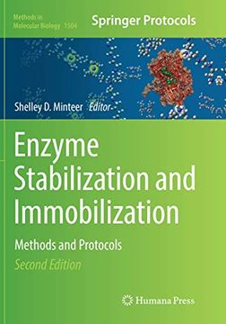 portada Enzyme Stabilization and Immobilization: Methods and Protocols (Methods in Molecular Biology, 1504) (en Inglés)