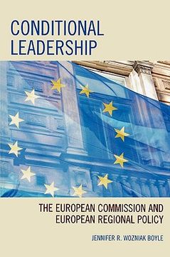 portada conditional leadership: the european commission and european regional policy (en Inglés)
