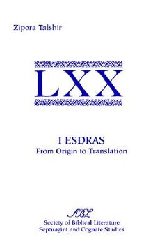 portada i esdras: from origin to translation (en Inglés)