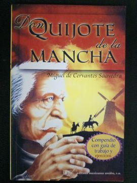portada Don Quijote de la Mancha: con guía de trabajo y ejercicio