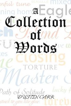 portada a collection of words (en Inglés)