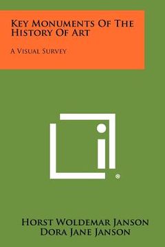 portada key monuments of the history of art: a visual survey (en Inglés)
