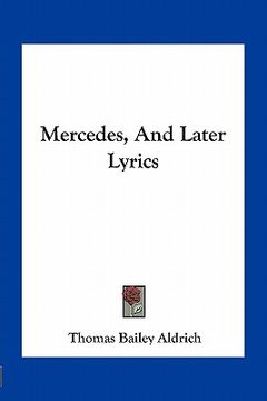 portada mercedes, and later lyrics (en Inglés)