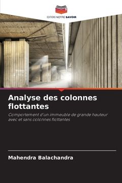 portada Analyse des colonnes flottantes (en Francés)