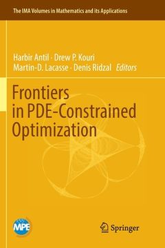 portada Frontiers in Pde-Constrained Optimization (en Inglés)