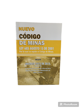 portada NUEVO CÓDIGO DE MINAS (in Spanish)