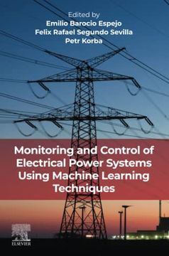 portada Monitoring and Control of Electrical Power Systems Using Machine Learning Techniques 