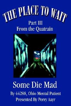 portada the place to wait: part iii of the quatrain some die mad (in English)