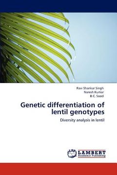portada genetic differentiation of lentil genotypes