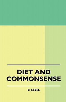 portada diet and commonsense (en Inglés)