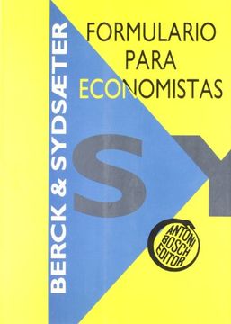 portada Formulario Para Economistas (in Spanish)