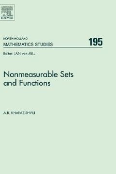 portada nonmeasurable sets and functions (in English)
