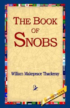portada the book of snobs (en Inglés)