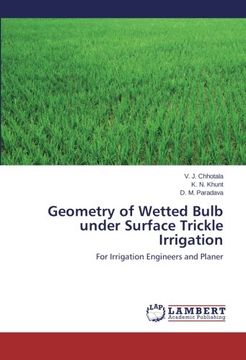 portada Geometry of Wetted Bulb under Surface Trickle Irrigation