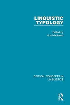 portada Linguistic Typology (Critical Concepts in Linguistics) (en Inglés)