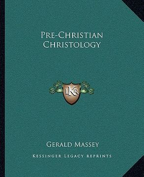 portada pre-christian christology (in English)