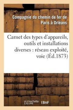 portada Carnet Des Types d'Appareils, Outils Et Installations Diverses (in French)