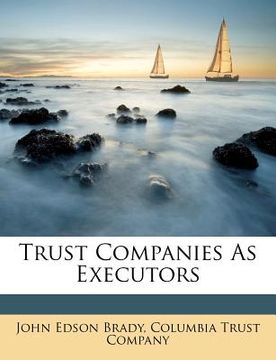 portada trust companies as executors (in English)