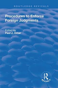 portada Procedures to Enforce Foreign Judgments (en Inglés)