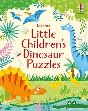 portada Little Children'S Dinosaur Puzzles (Little Children'S Puzzles) (en Inglés)