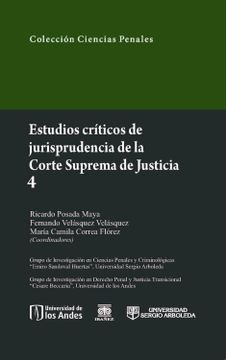 portada Estudios Críticos de Jurisprudencia de la Corte Suprema de Justicia 4