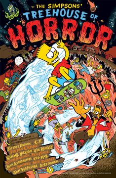 portada The Simpsons. Treehouse of Horror #4