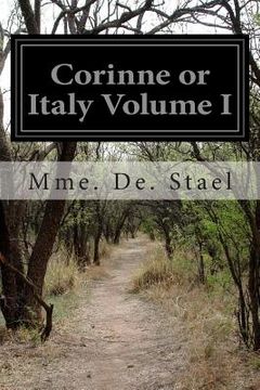 portada Corinne or Italy Volume I (en Inglés)
