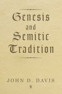 portada genesis and semitic tradition (en Inglés)