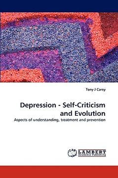 portada depression - self-criticism and evolution (en Inglés)