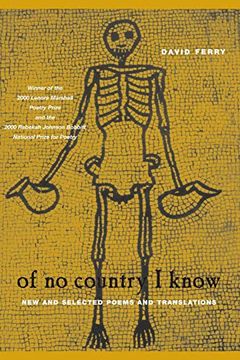 portada Of no Country i Know: New and Selected Poems and Translations (Phoenix Poets) (in English)