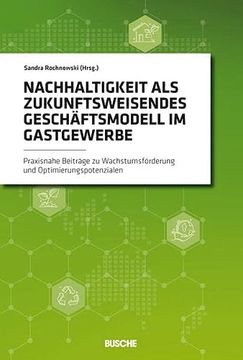 portada Nachhaltigkeit als Zukunftsweisendes Geschäftsmodell im Gastgewerbe (in German)