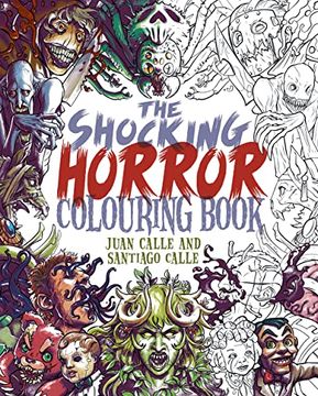 portada The Shocking Horror Colouring Book (en Inglés)