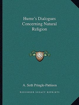 portada hume's dialogues concerning natural religion (en Inglés)