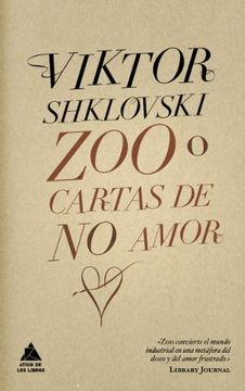 portada Zoo o Cartas de no Amor