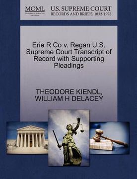 portada erie r co v. regan u.s. supreme court transcript of record with supporting pleadings (in English)