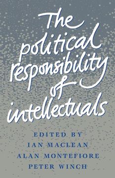 portada The Political Responsibility of Intellectuals (en Inglés)