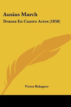 portada Ausias March: Drama en Cuatro Actos (1858)