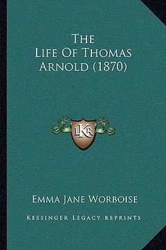 portada the life of thomas arnold (1870)