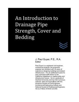 portada An Introduction to Drainage Pipe Strength, Cover and Bedding (en Inglés)