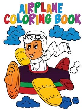 portada Airplane Coloring Book: Activity Book for Kids (en Inglés)